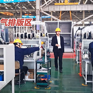 冷凍機(jī)組廠家無錫冠亞-電氣排版區(qū)揭秘